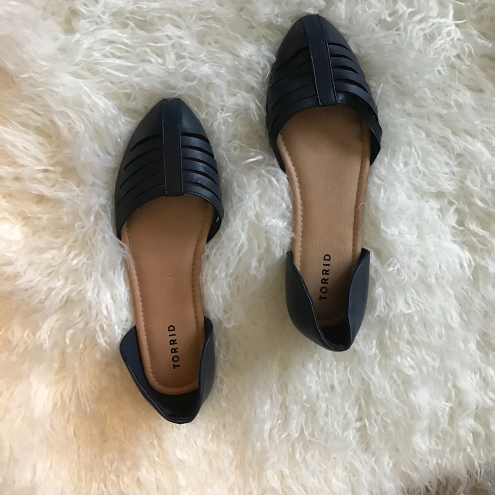 Torrid Navy Flats